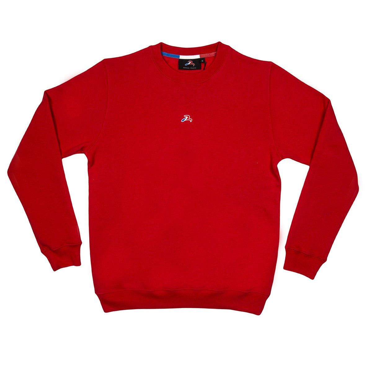 CREWNECK R.CLASSIC ROUGE
