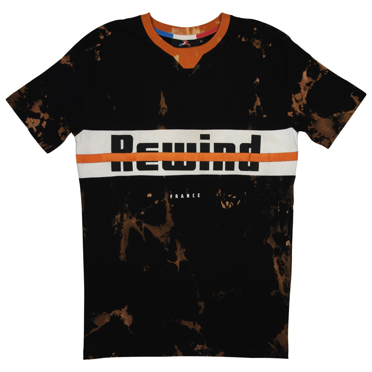 T SHIRT ORANGE WAY DYE